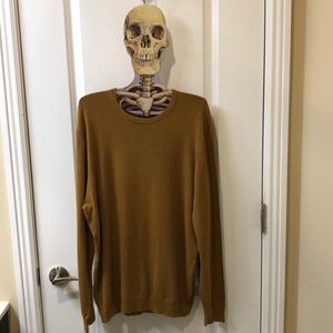 ZARA Men’s M Mustard Sweater